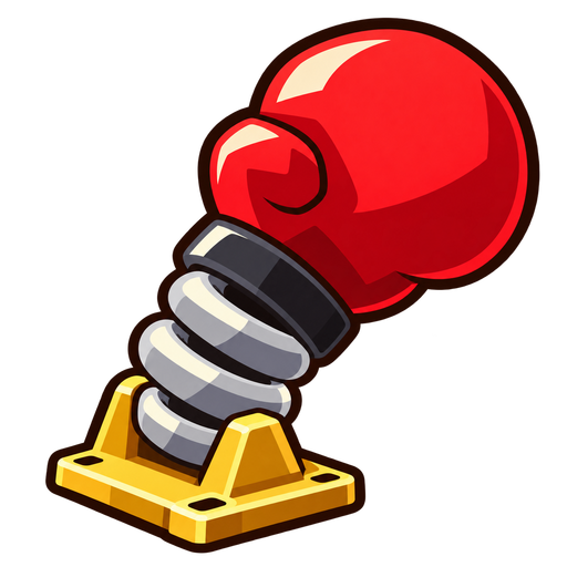 A boxing glove on a spring (the in-game Spring Glove icon)